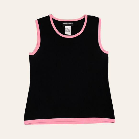 Sag Harbor Tops - Black Tank